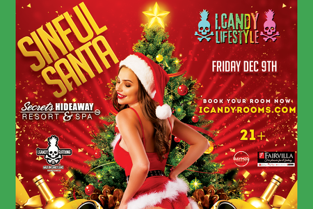 i.Candy Holiday Takeover @Secrets Hideaway, December 9th & 10th 